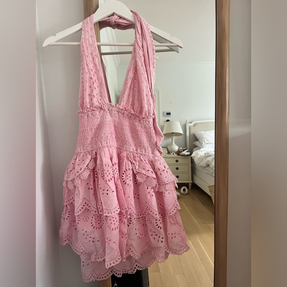 Loveshack fancy mini dress